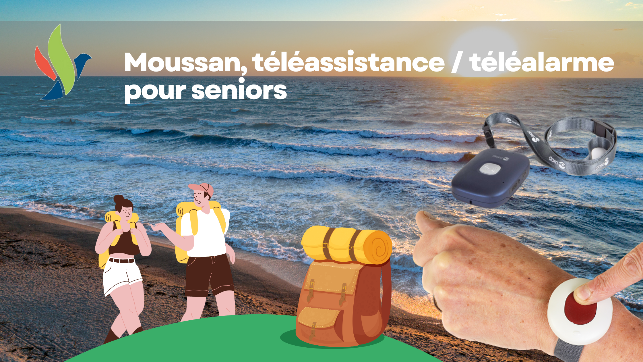 Moussan téléalarme, téléassistance seniors (1)